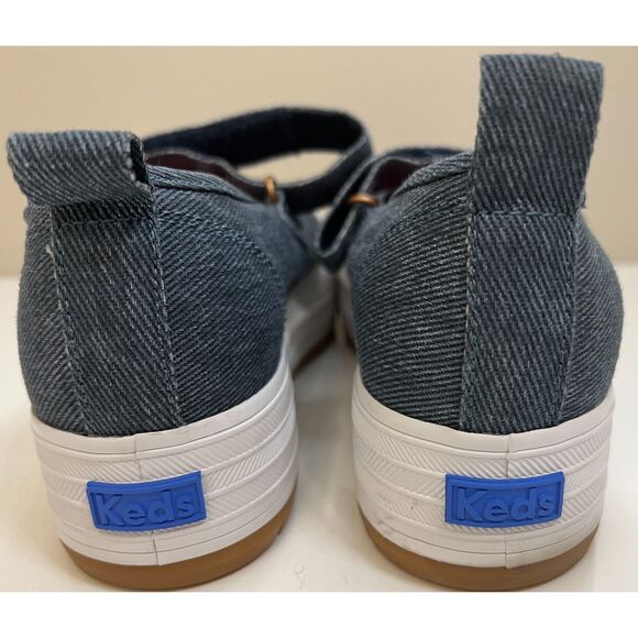Keds Women's Mary Jane Denim Sneaker - Picture 4 of 8